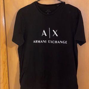 COPY - Men’s medium Armani and Exchange Black Shi…